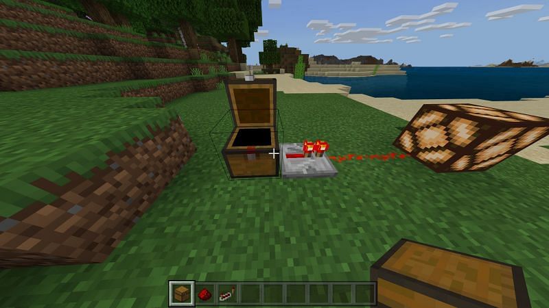 Как сделать сундук в Minecraft11