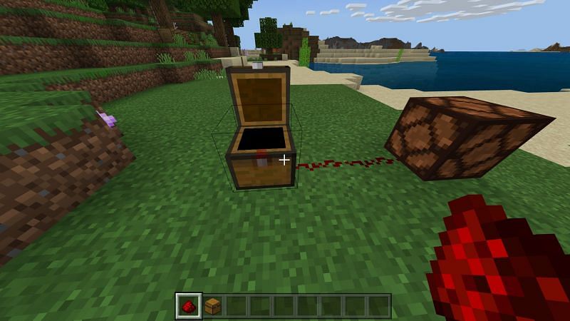 Как сделать сундук в Minecraft9