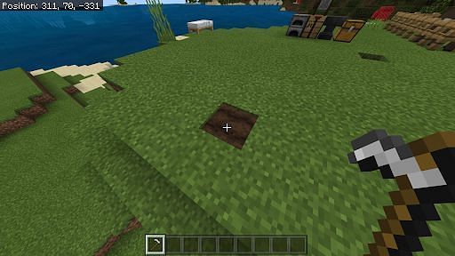 Как сделать сельхозугодья в Minecraft1